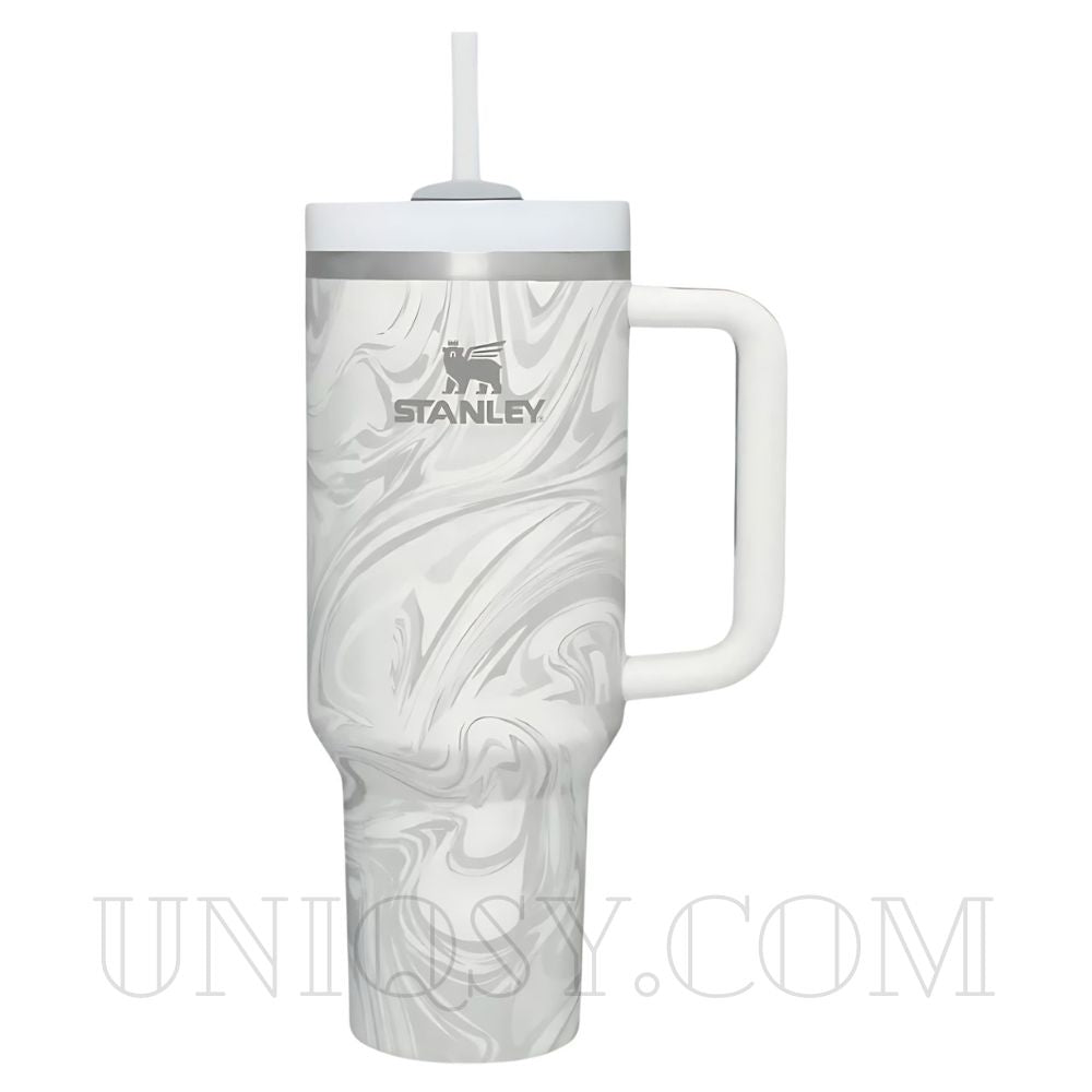 The Quencher 40 OZ Stanley Neon Flowstate Tumbler