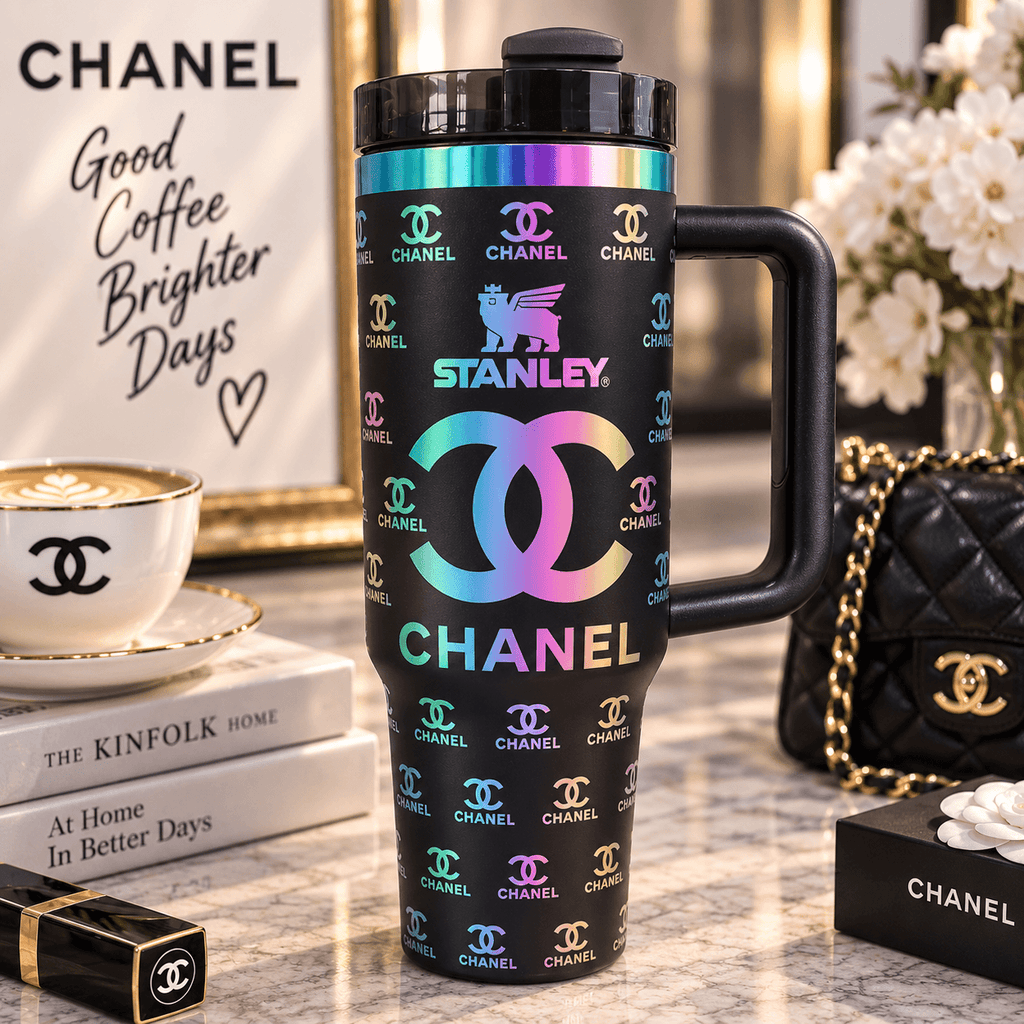 Monogram 40oz Travel Tumbler